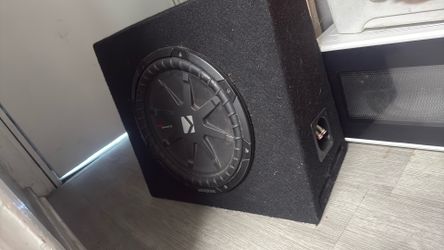 Shallow 12 subwoofer box