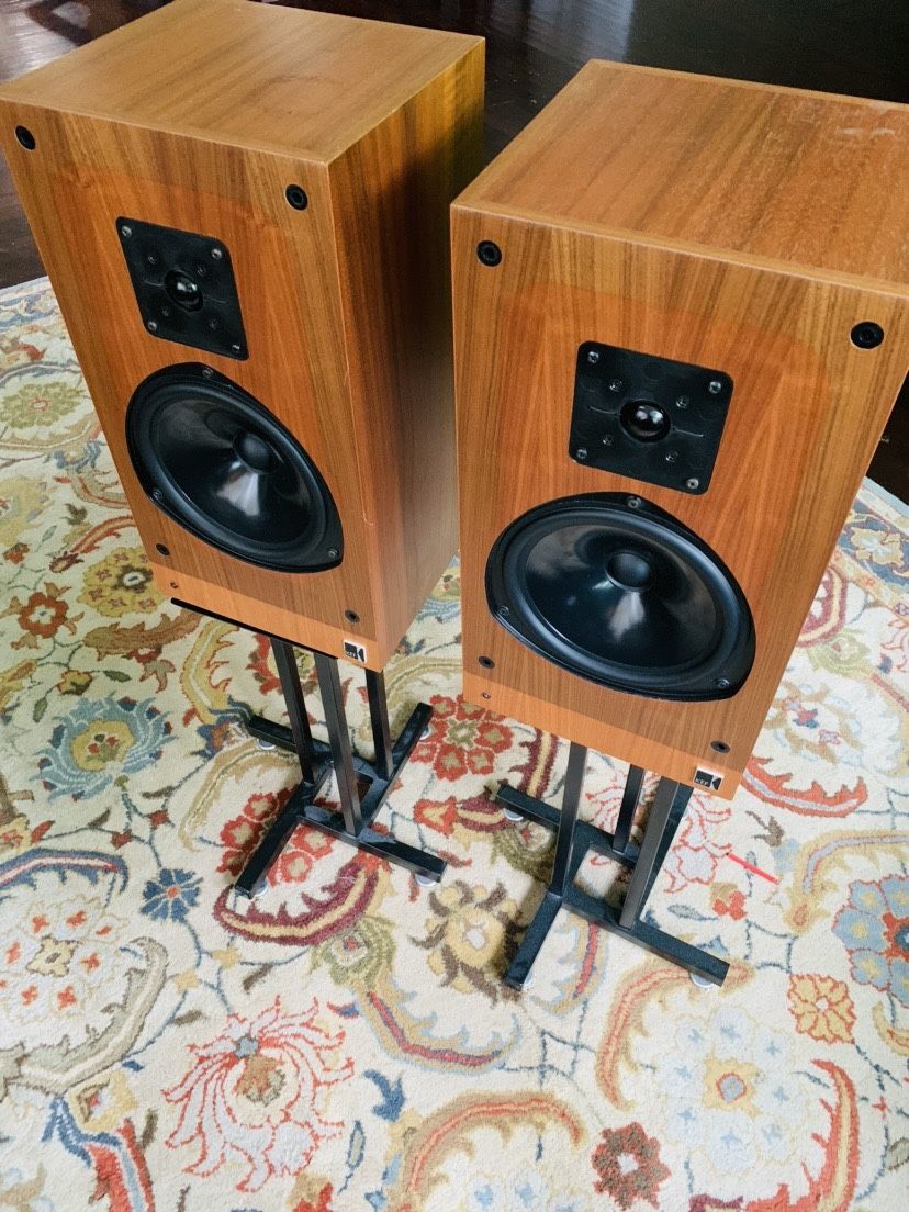 KEF HOME SPEAKERS WITH STANDS!!!!!!!!!!