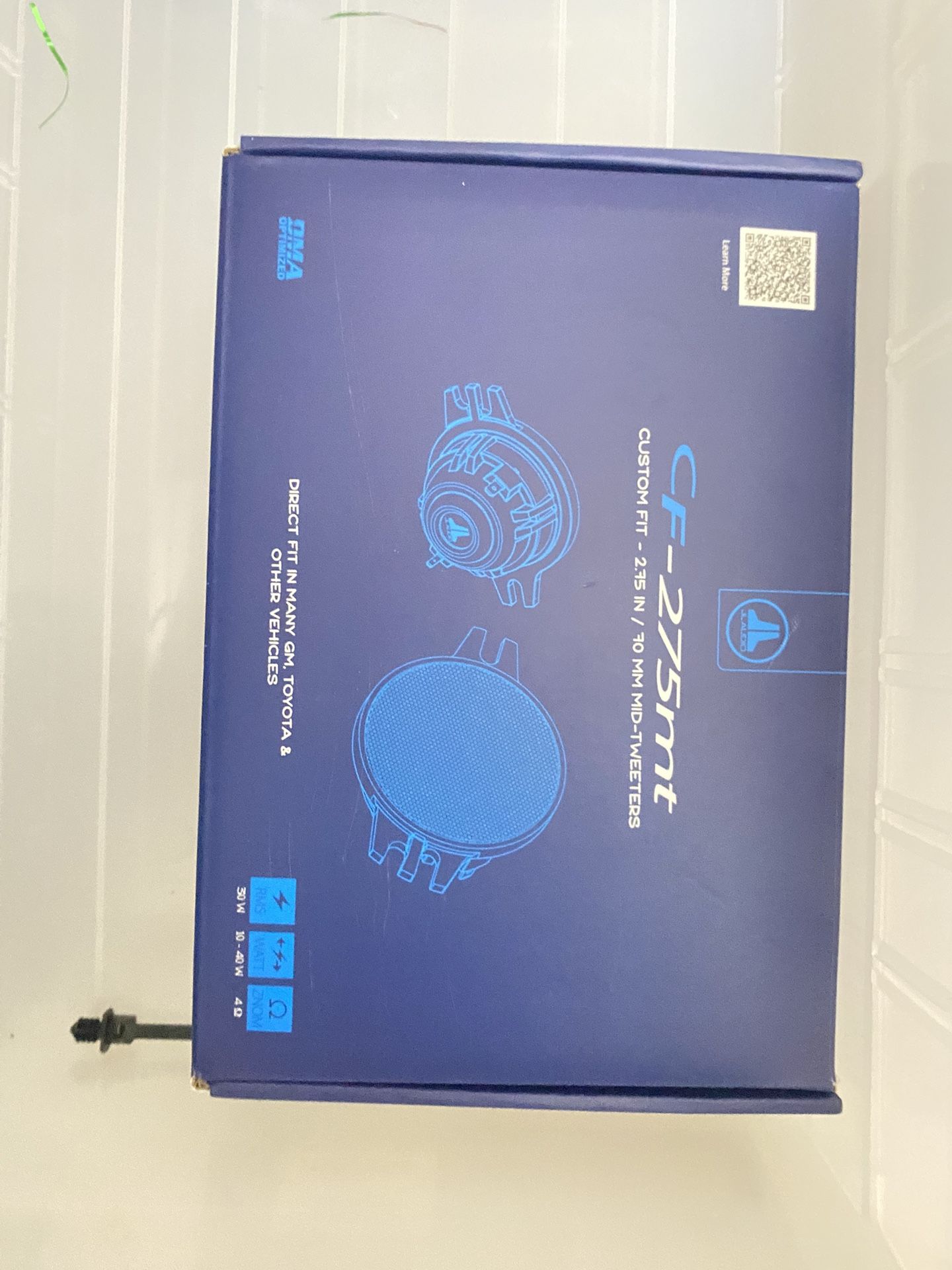 JL Audio 2.75 Dash Speakers With Crossover