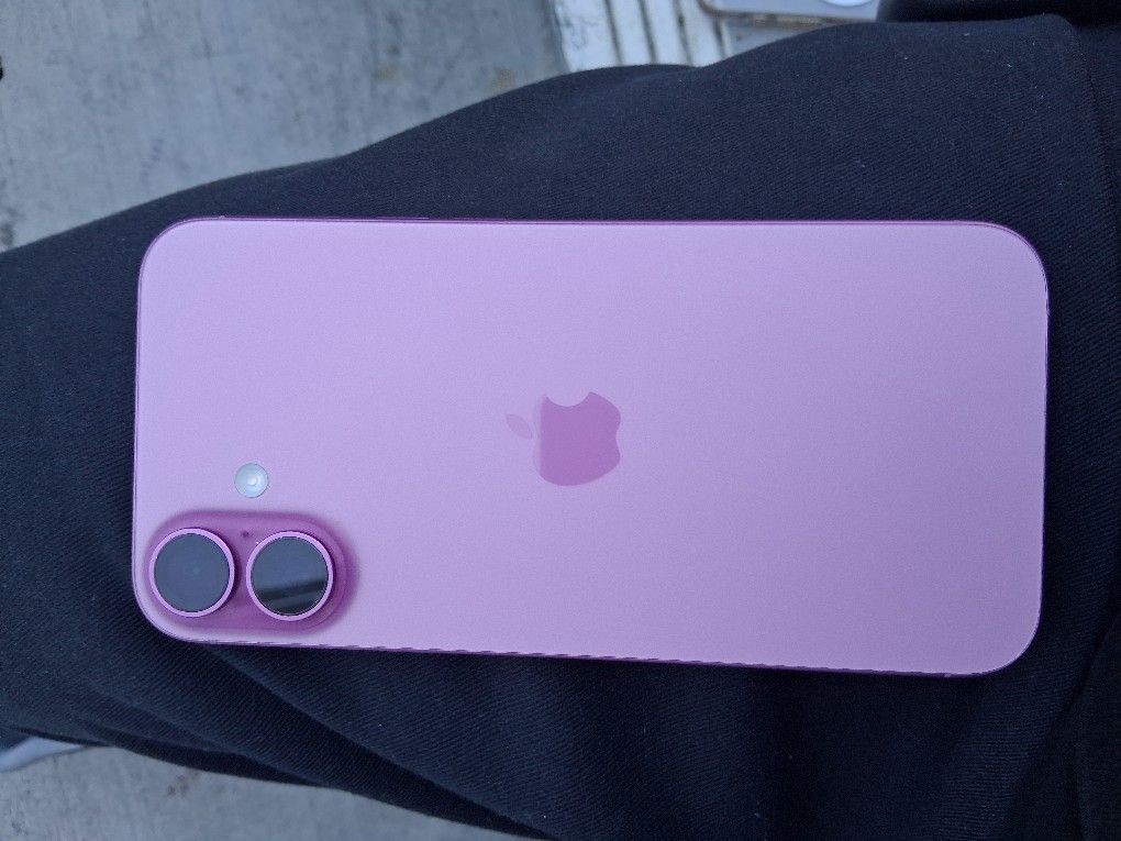 Pink I PHONE 16 Plus 128g