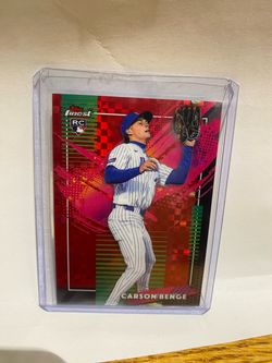 2026 topps finest carson benge 1/5