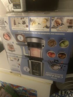 Ice cream maker ninja