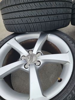OEM 17" AUDI A3 Wheels With Tires