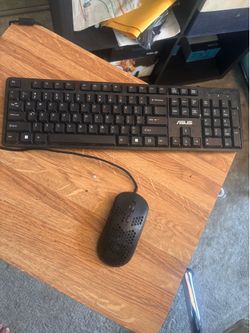 Key board and LED mouse