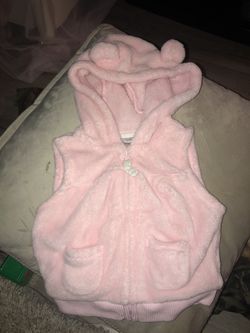 Warm vest baby Girl 6 months cΓ‘rterβs