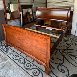 Full Wooden Bed Frame