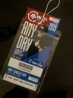 Any Day pass GA comes with free meal