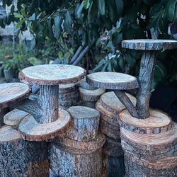 Natural Cupcake/ Cake Stands 