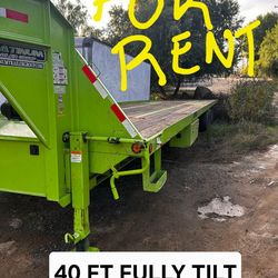 FULLY TILT CONTAINER TRAILER TILT