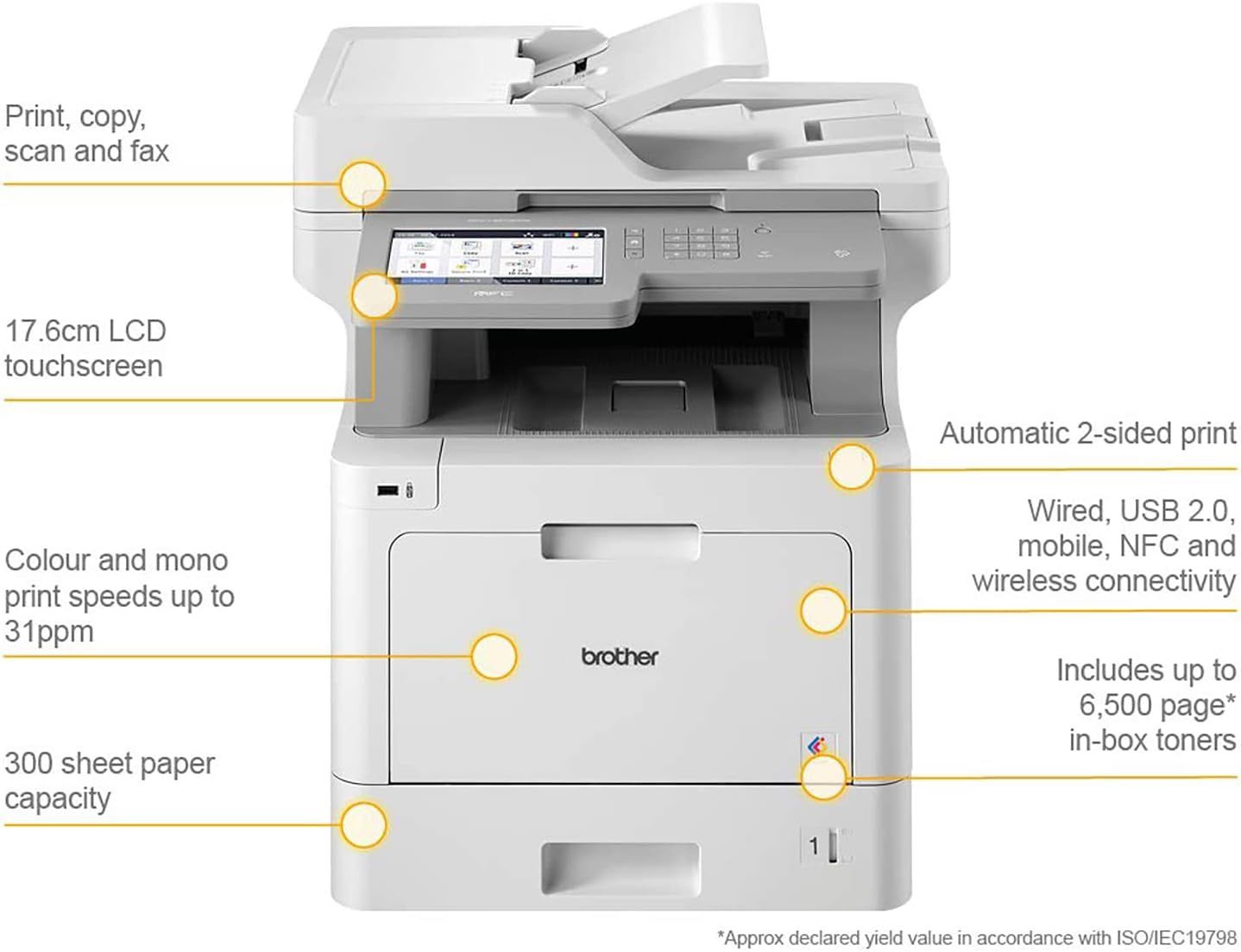 Brother All In One Printer  MFP-L9570CDW