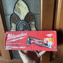 Milwaukee M12 12V Lithium-Ion Cordless 3/8 in. Right Angle Drill (Tool-Only)