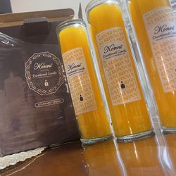 Selling candles, used, once lit for a video
