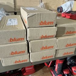 Blum TIP-ON Sets for LEGRABOX / MOVENTO – Lot of 10 (New)