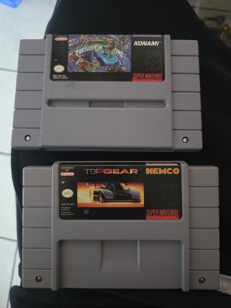 Super Nintendo Games