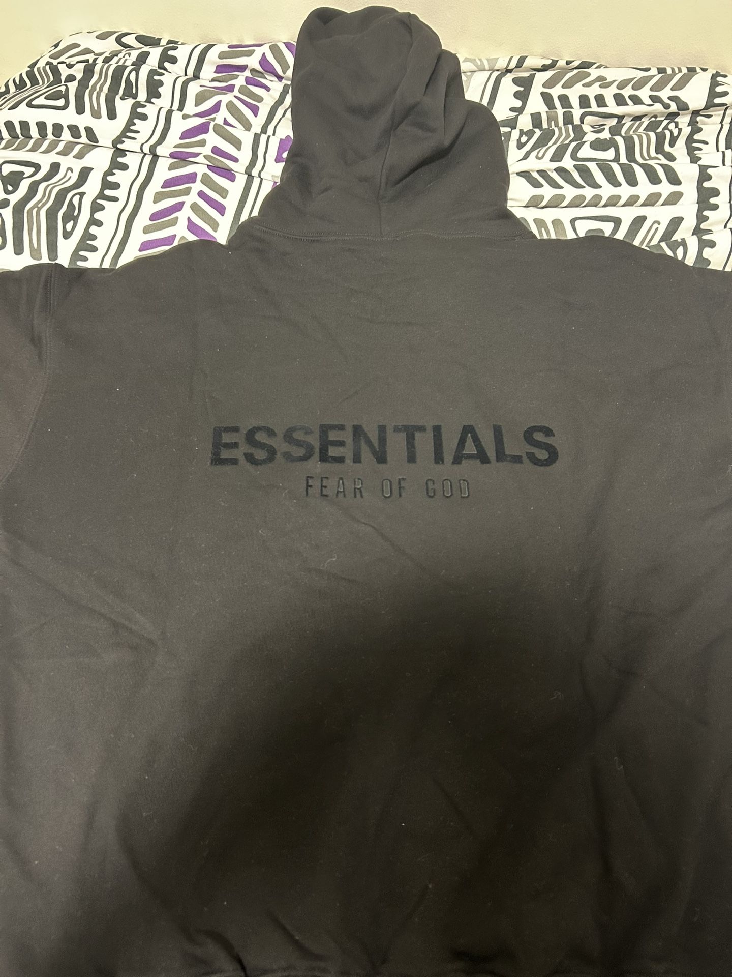 Essentials Black Hoodie