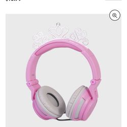 Pink Girls Headphone 