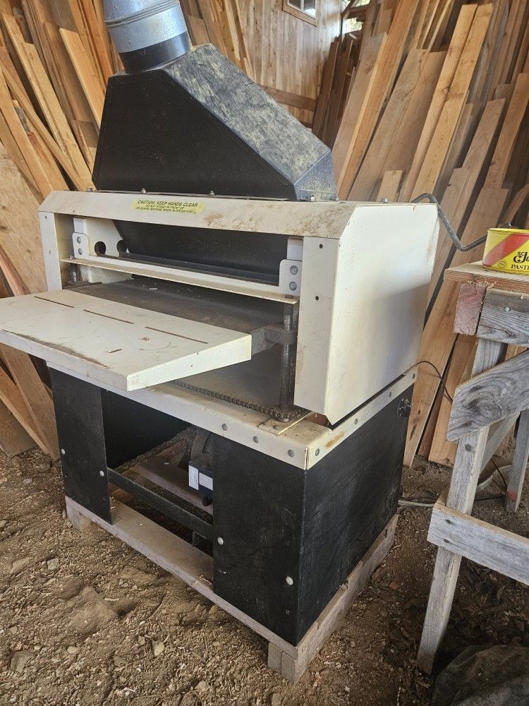 24 Inch Woodmaster Planner