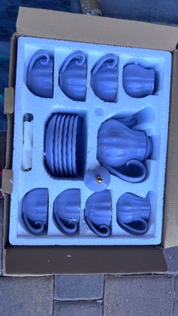 🎀 Elegant 22‑Piece Pukka Home Porcelain Tea Set – NEW / Gift‑Ready 🎀