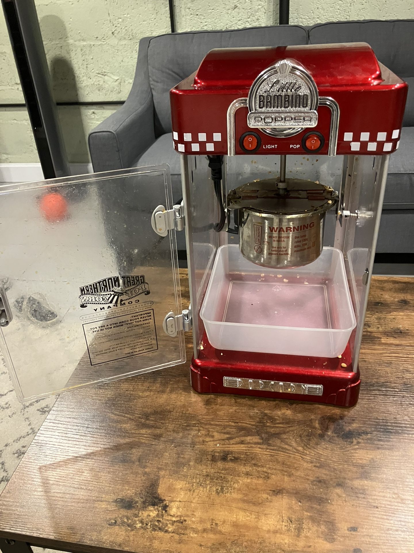 Retro Popcorn Machine