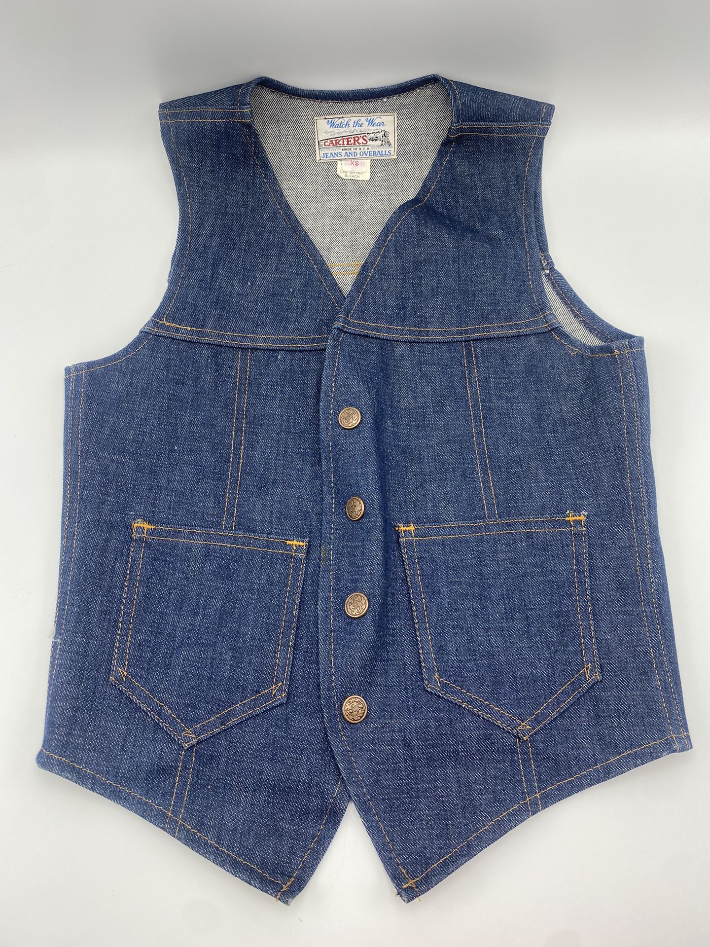 Vintage Carter’s Watch the Wear Vest