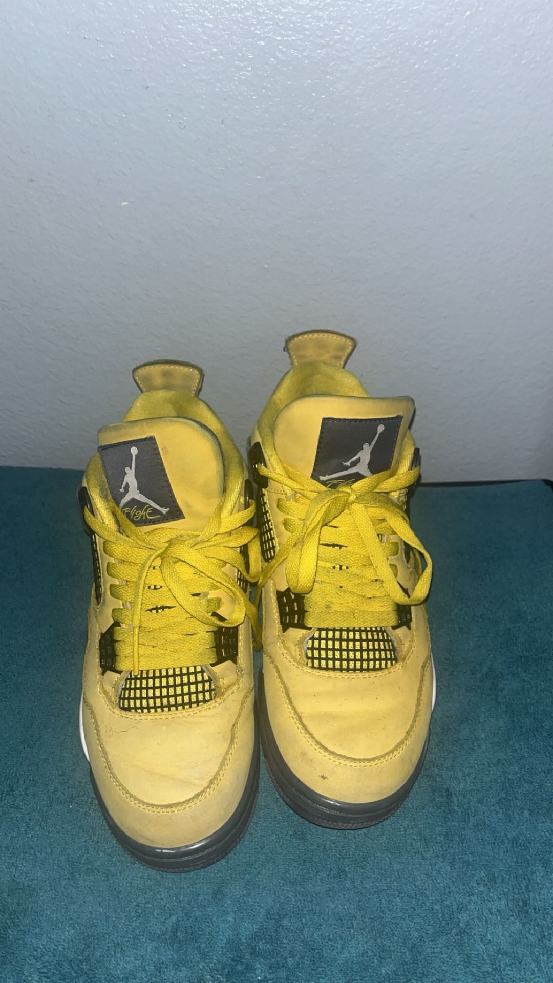 Yellow thunder Jordan 4s🔥
