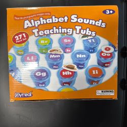 Alphabet Sounds Teaching TUbs