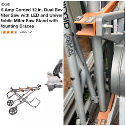 Ridgid Saw Stand With Stand