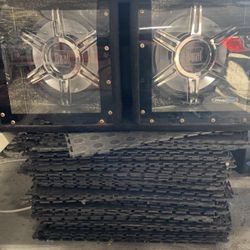 2 12 Dual Subwoofer With Ported Box 