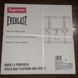 Supreme Everlast Speed Bag & Platform Red