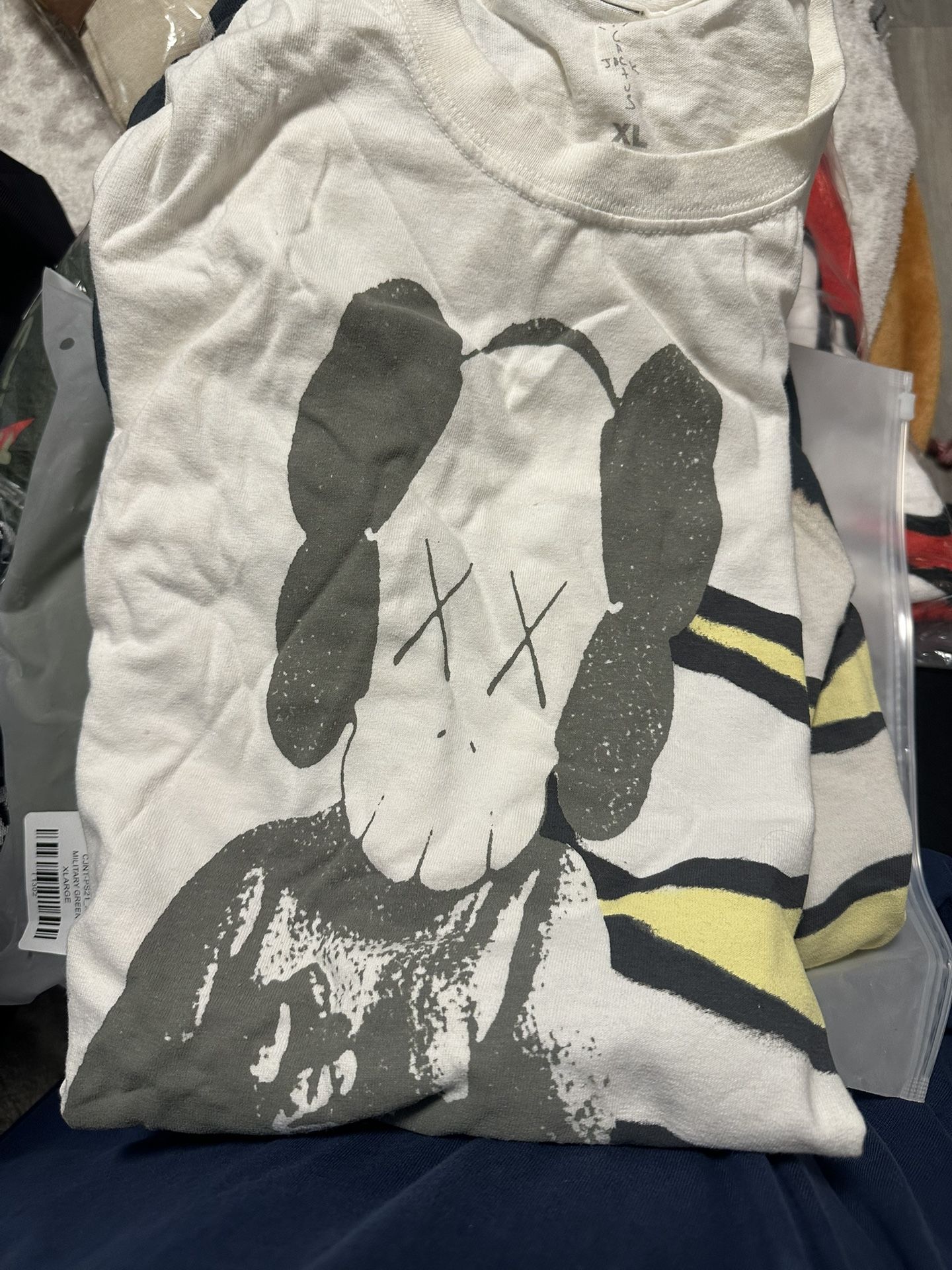 Cactus Jack x Kaws T Shirt Xl Fragment Of Imagination