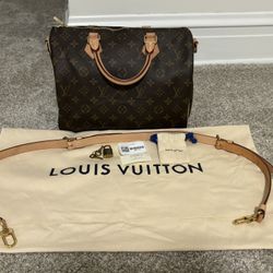 Louis Vuitton Speedy 30 Bandolier 