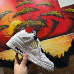 Jordan 4 Purple Metallics 