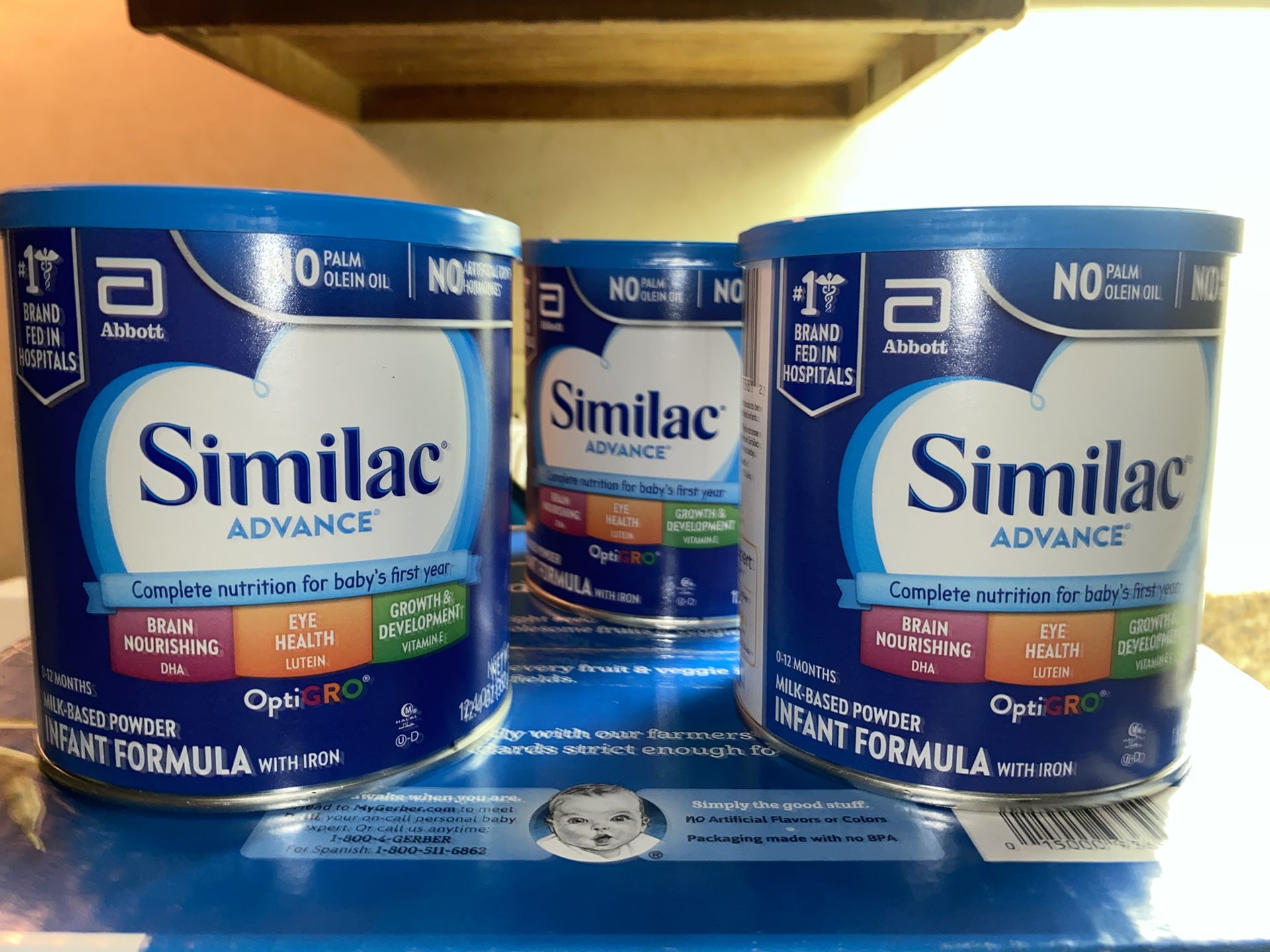 Blue Can Similac