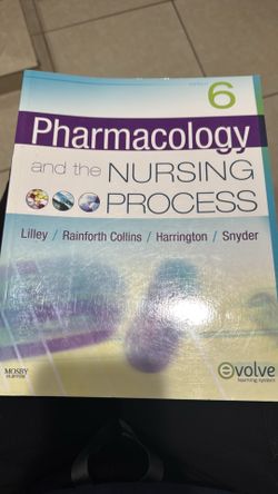 Pharmacology and the nursing process book