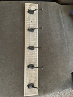 Rustic 30” coat rail