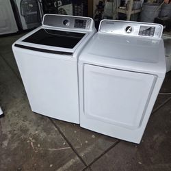 Samsung Washer And Electric Dryer Large Capacity 