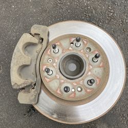 Brake Pads and Caliper Rotors assembly