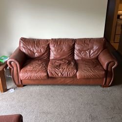 Leather Couch