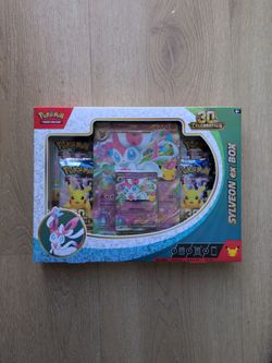 30th pokemon Sylveon ex box
