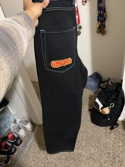 Black Empyre Baggy Jeans