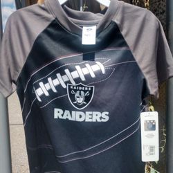 Raiders Toddler Shirt size 4T New...