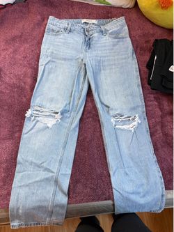 Hollister jeans high waist baggy size 25
