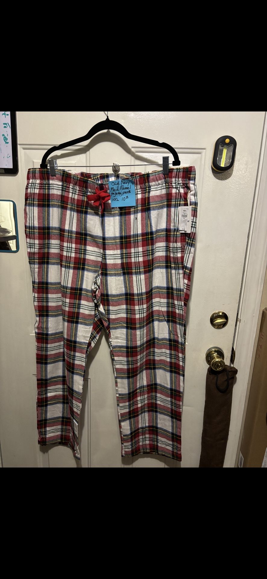 New w/Tags Old Navy Ladies Plaid Flannel PJ pants   Very Comfy  Sz.XXL  $10