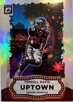 Uptown Prizm Terrell Davis Broncos #19