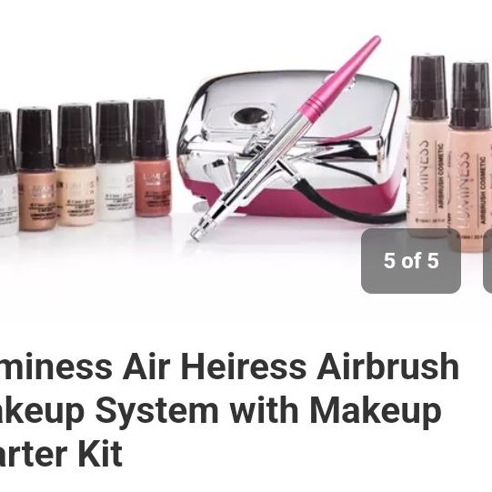 luminess air heiress airbrush makeup system heiress airbrush makeup system:  fair skin tone for Sale in Philadelphia, PA - OfferUp