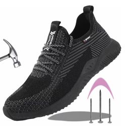 BERANMEY Composite Toe Safety Work Shoes, Non-Slip Waterproof, Size 39 - NEW - $35 OBO