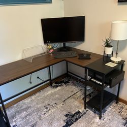 Corner Desk + Chair