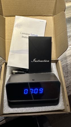 Smart Clock With Discreet Camera 