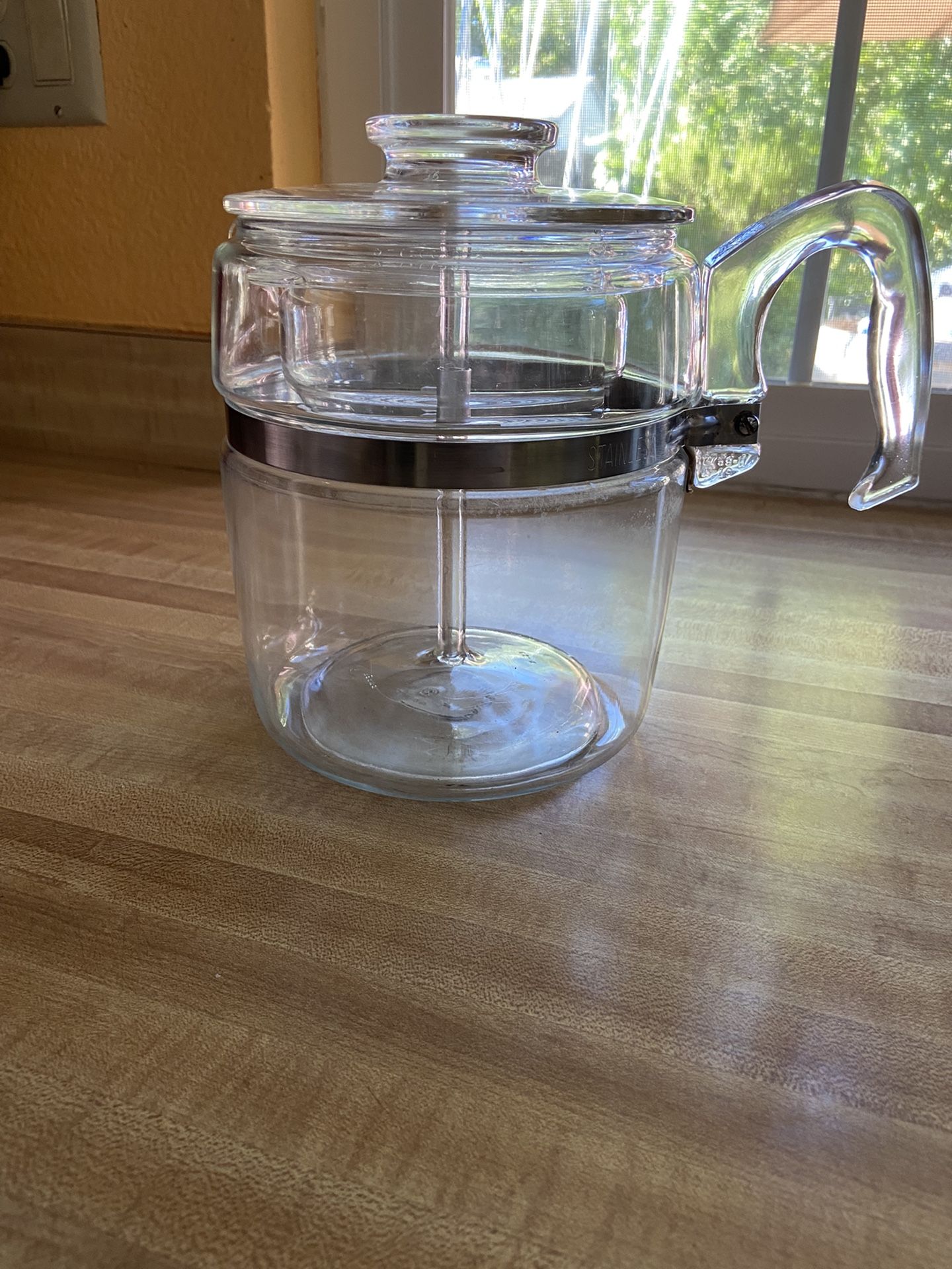 Vintage Pyrex coffee maker $75