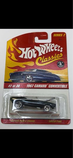 Hotwheels #7 of 30 1967 Camaro Convertible